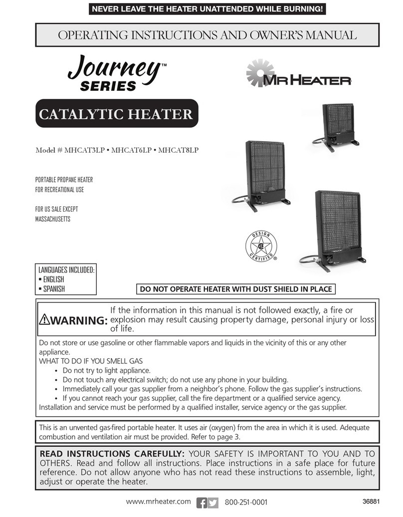 MrHeater Journey Series Assembly instructions