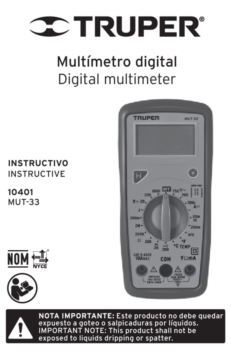 Truper MUT-33 manual
