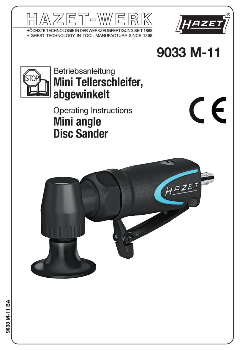 Hazet 9033 M-11 User manual