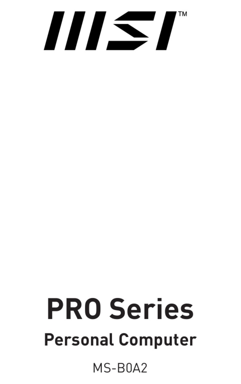 MSI MS-B0A2 User manual