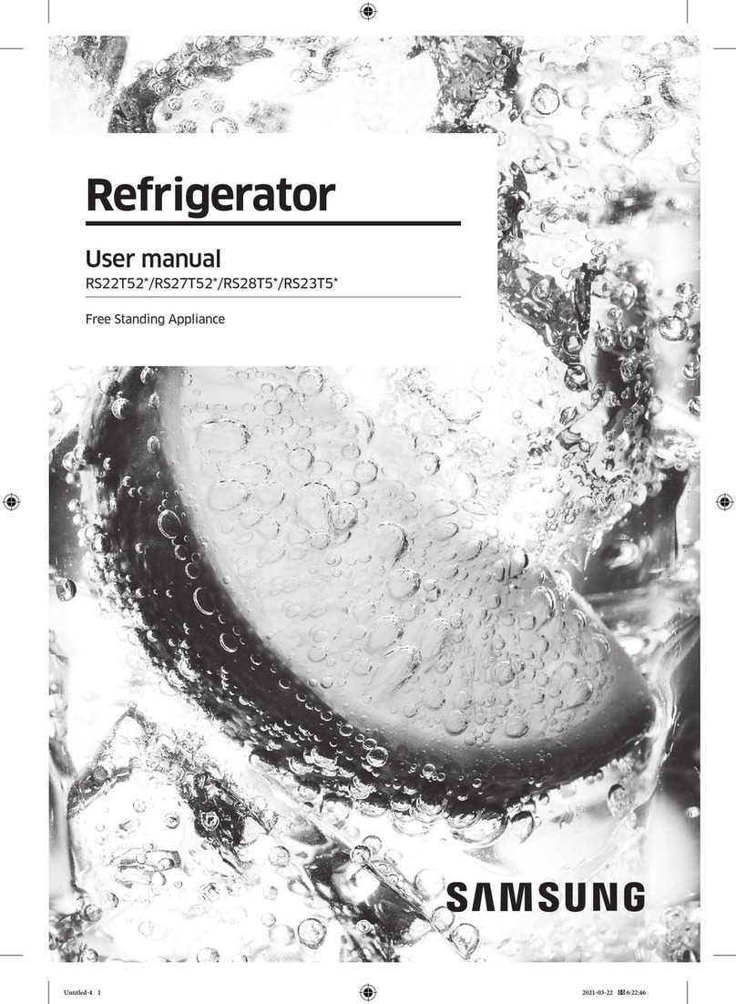 Samsung RS23T5 Series user manual