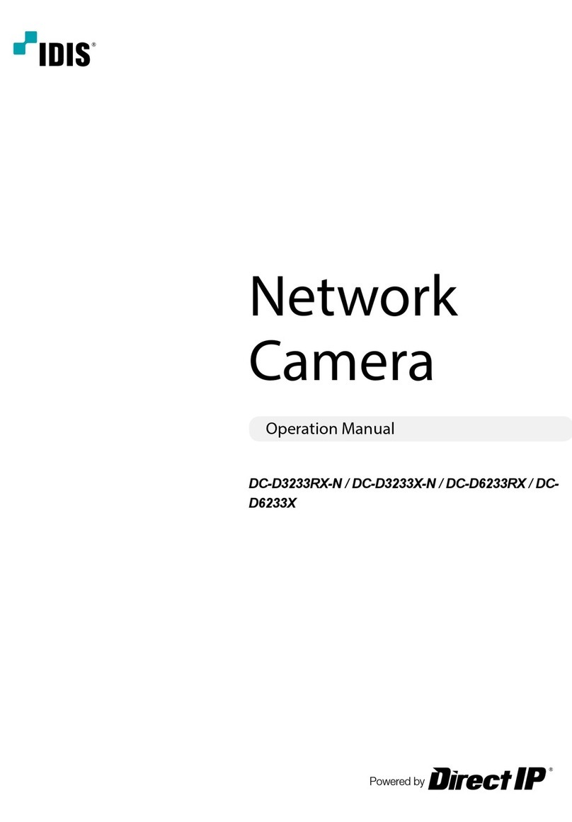 Idis DC-D3233X-N User manual