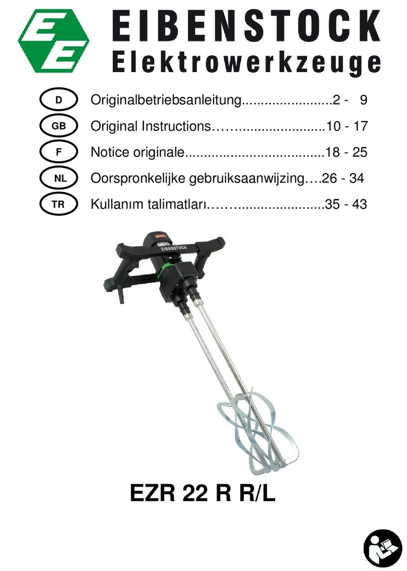 EIBENSTOCK EZR 22 R R User manual