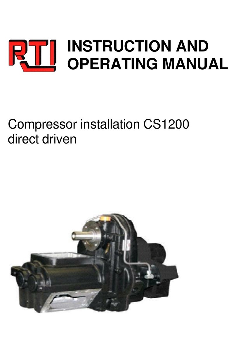RTI CS1200 Parts list manual
