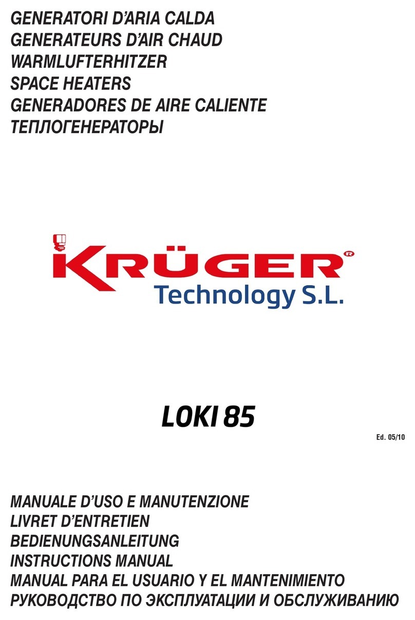 Kruger LOKI 85 instruction manual