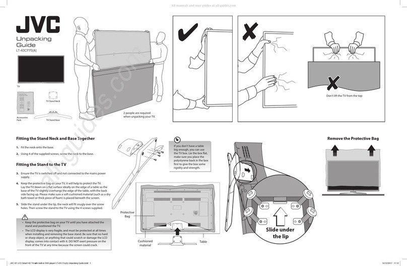 JVC LT-43C775 User manual