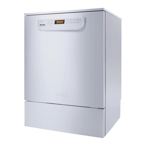 Miele professional PG 8583 User manual Miele professional PG 8583 User manual