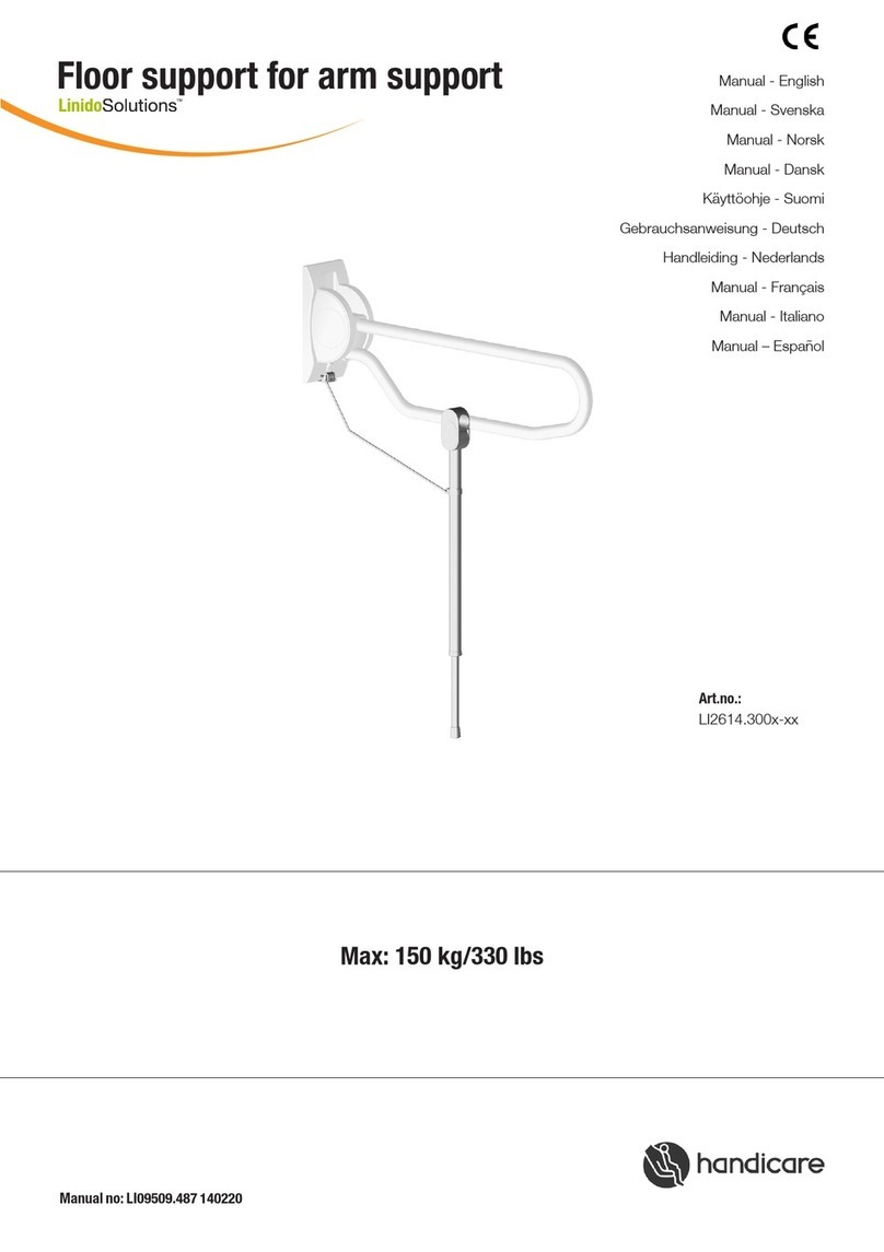 Handicare LinidoSolutions LI2614.300 Series User manual