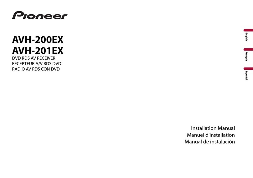 Pioneer AVH-200EX User manual
