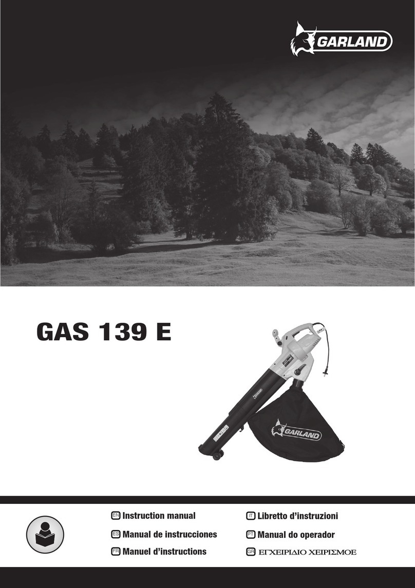 Garland GAS 139 E instruction manual