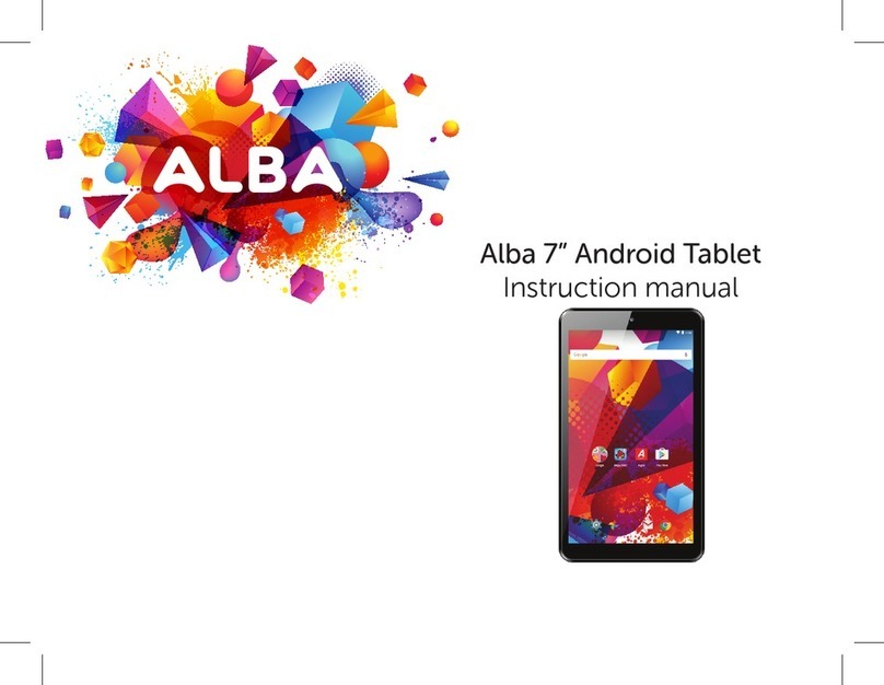 Argos Alba 7 User manual