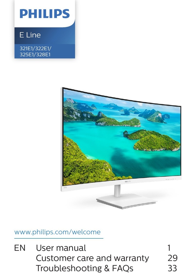 Philips 321E1 User manual