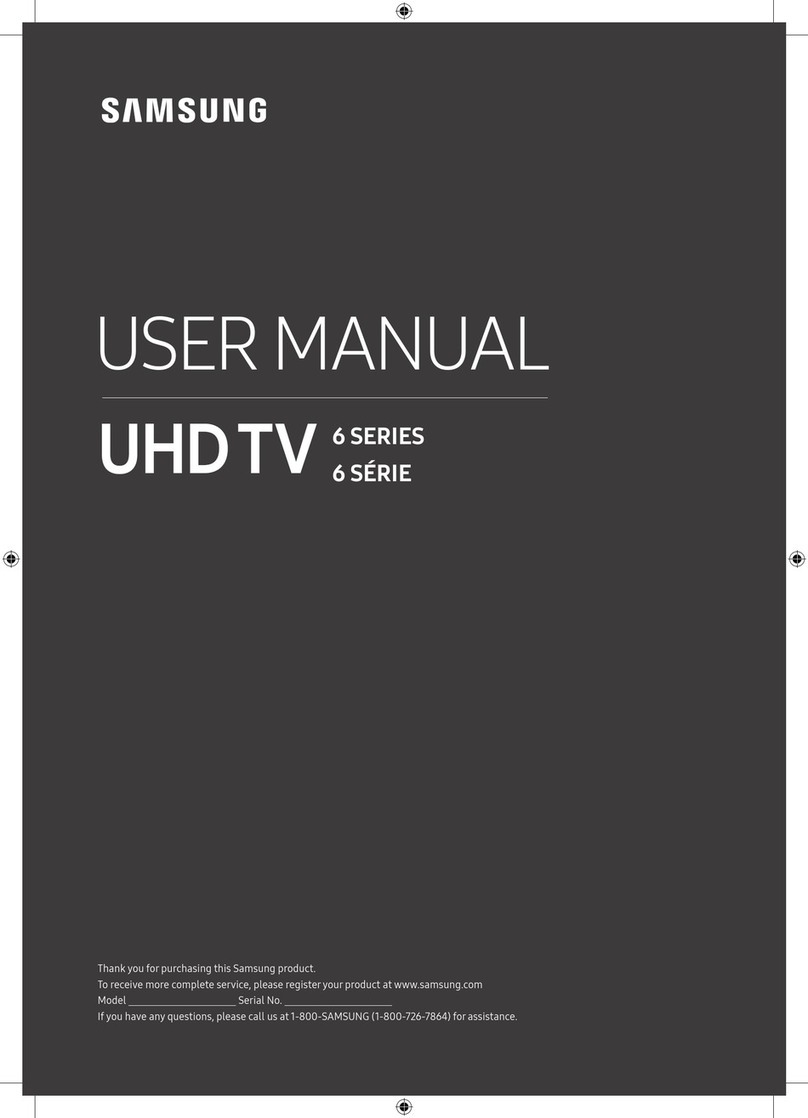 Samsung UN58NU6080 User manual