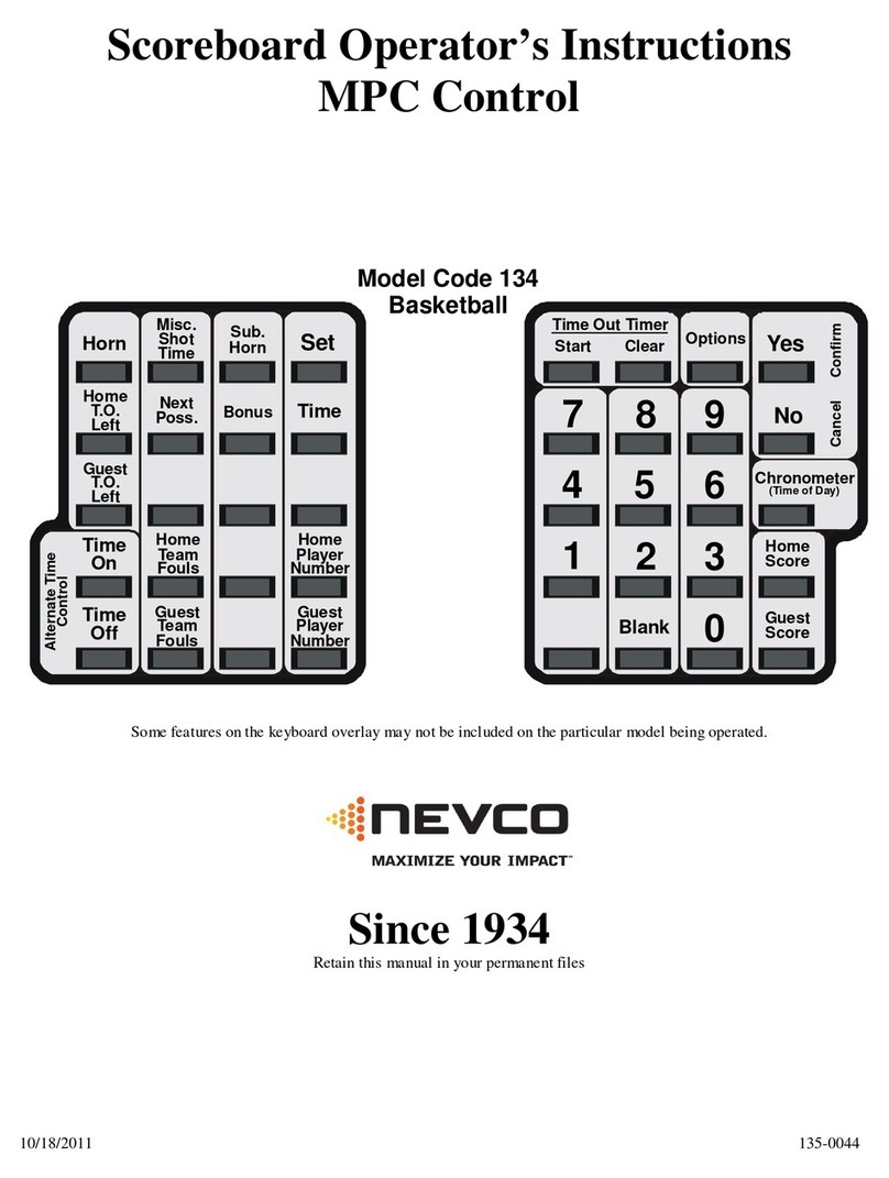 Nevco 134 Specifications