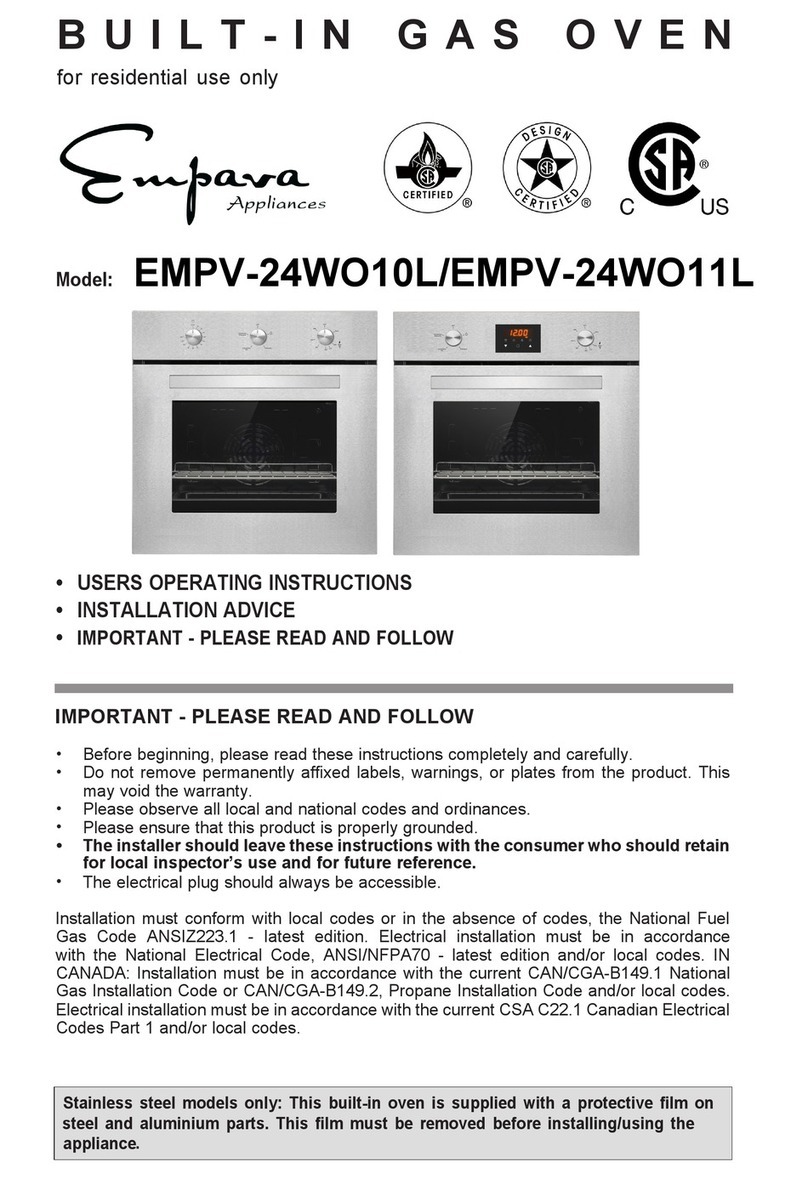 Empava EMPV-24WO11L User manual Empava EMPV-24WO11L User manual