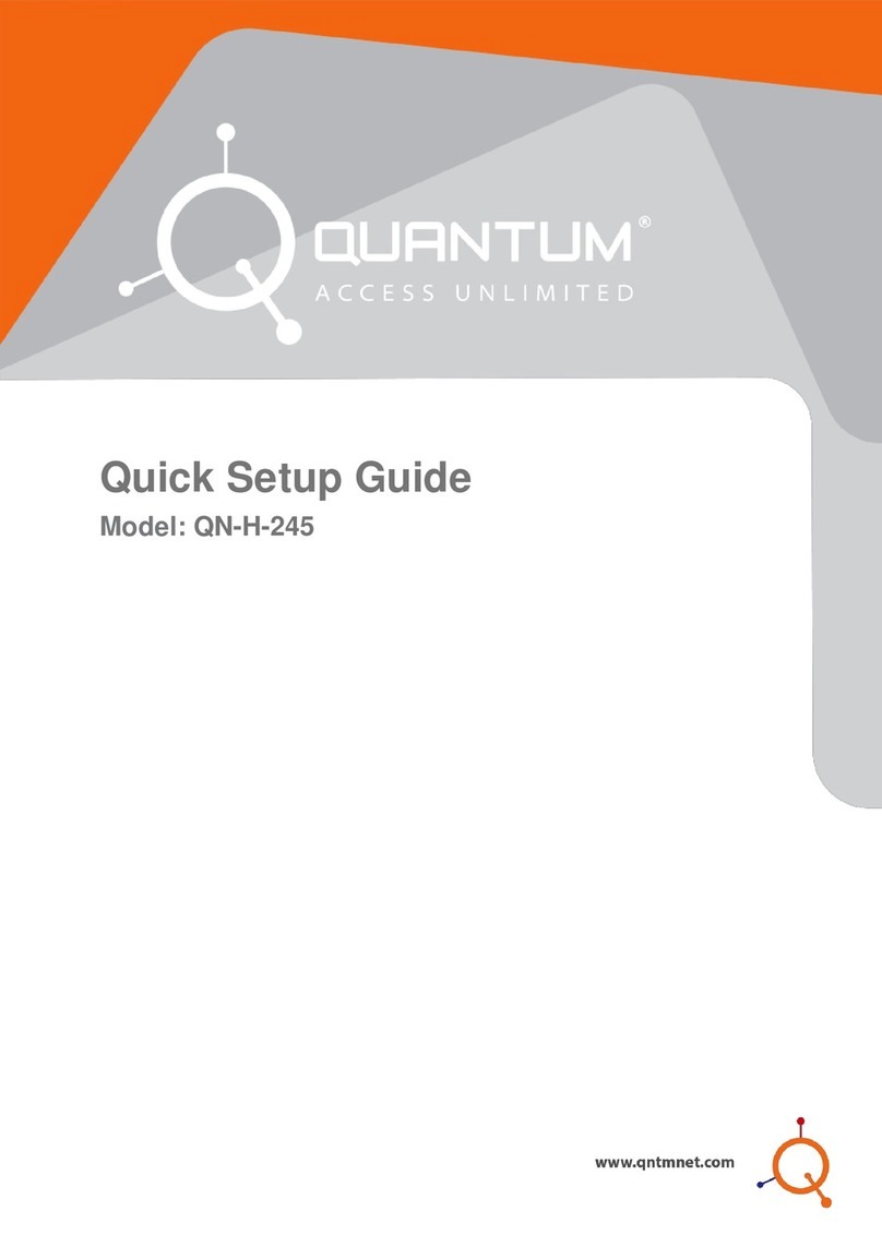 Quantum QN-H-245 Quick setup guide