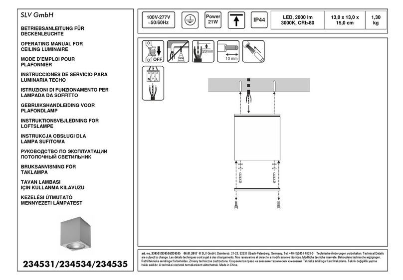 SLV 234531 operating manual