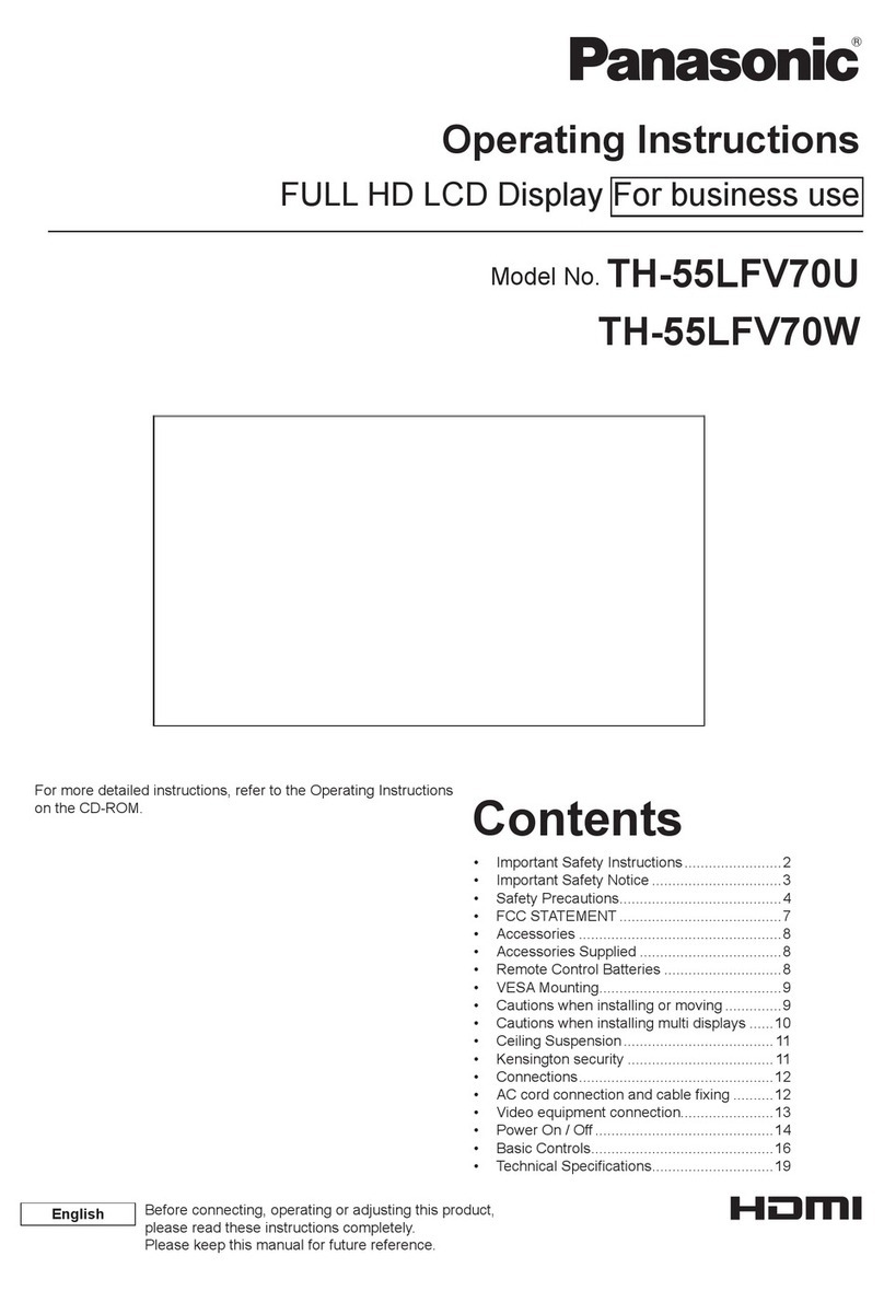 Panasonic Pro AV Series User manual