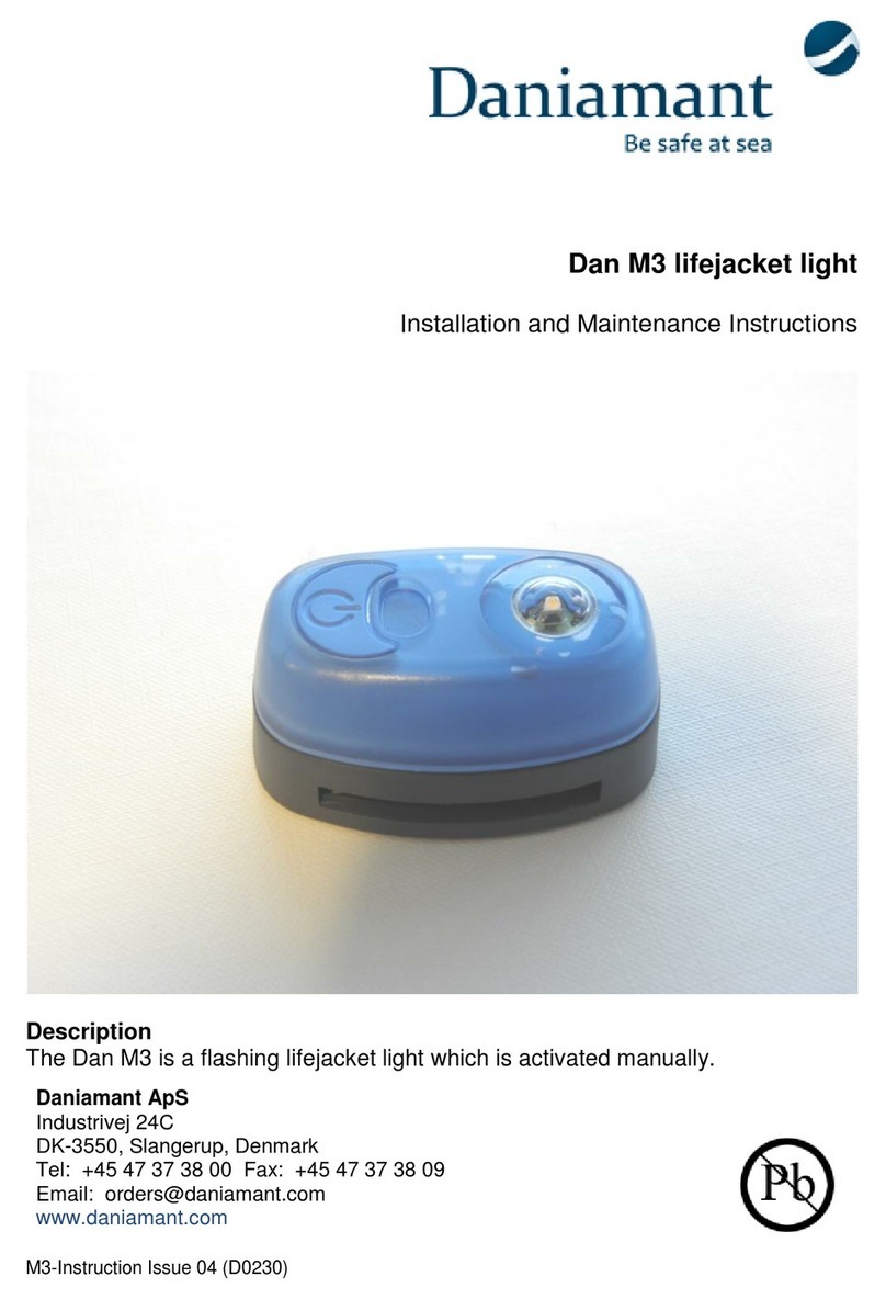Daniamant Dan M3 User manual