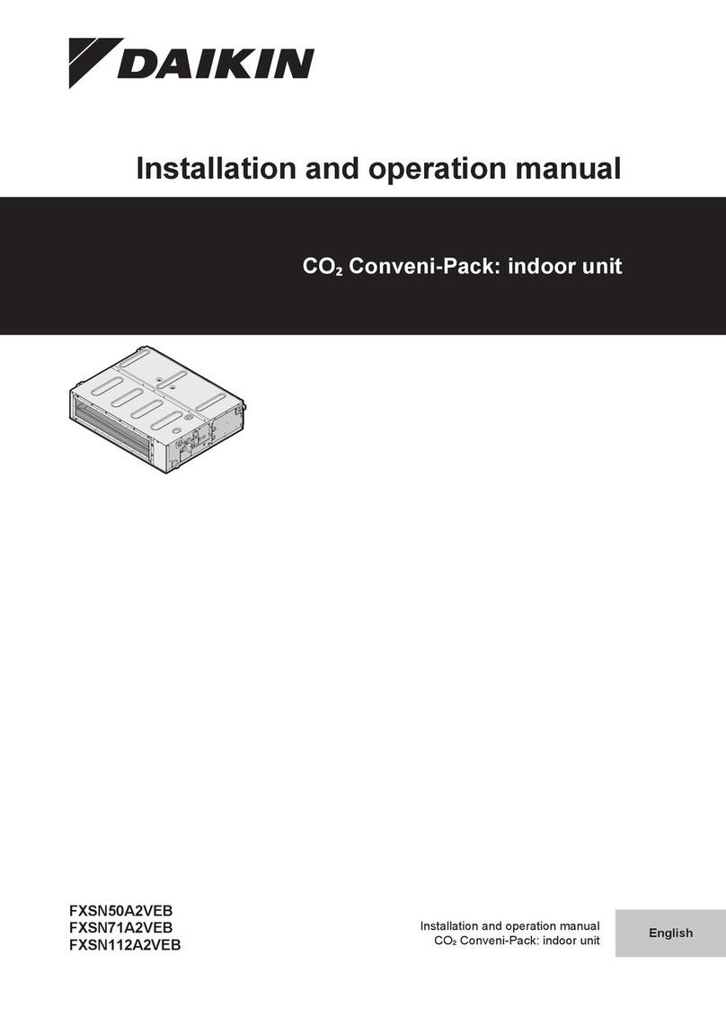 Daikin FXSN71A2VEB User manual