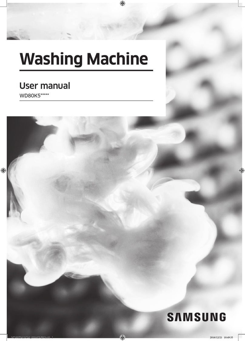 Samsung WD80K5 Series user manual