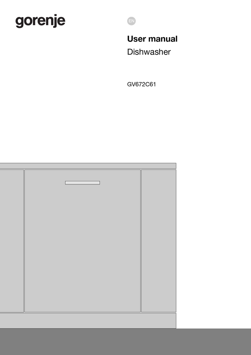 Gorenje GV672C61 user manual