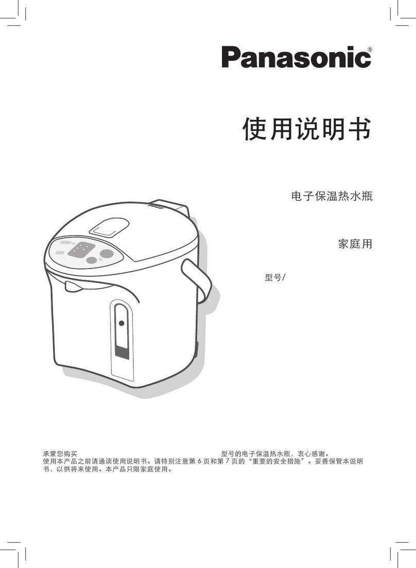 Panasonic NC-EG3000 operating instructions