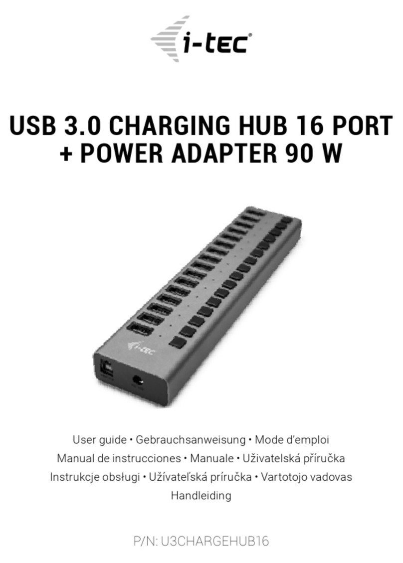 Itec U3CHARGEHUB16 User manual