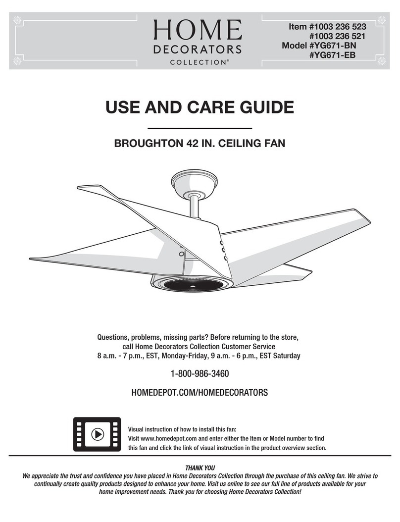 Home Decorators Collection BROUGHTON User manual Home Decorators Collection BROUGHTON User manual