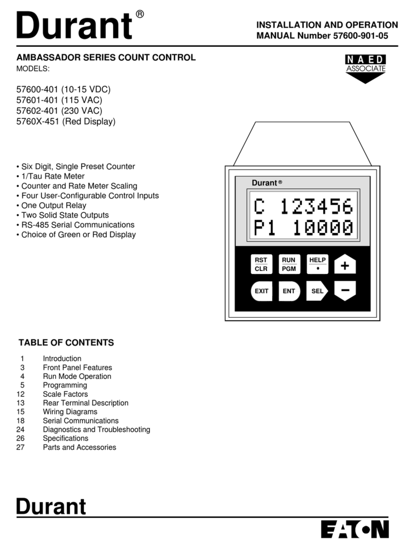 Eaton 57600-401 User manual