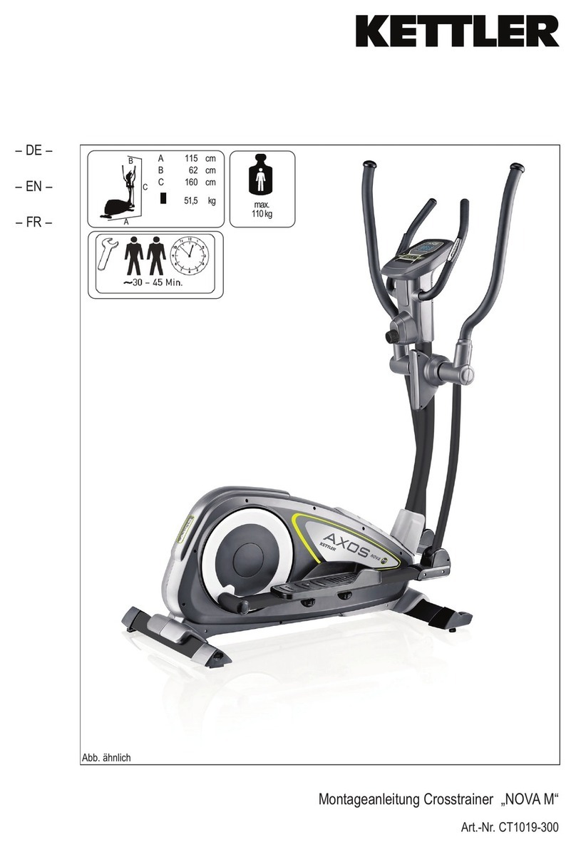 Kettler NOVA M CT1019-300 User manual