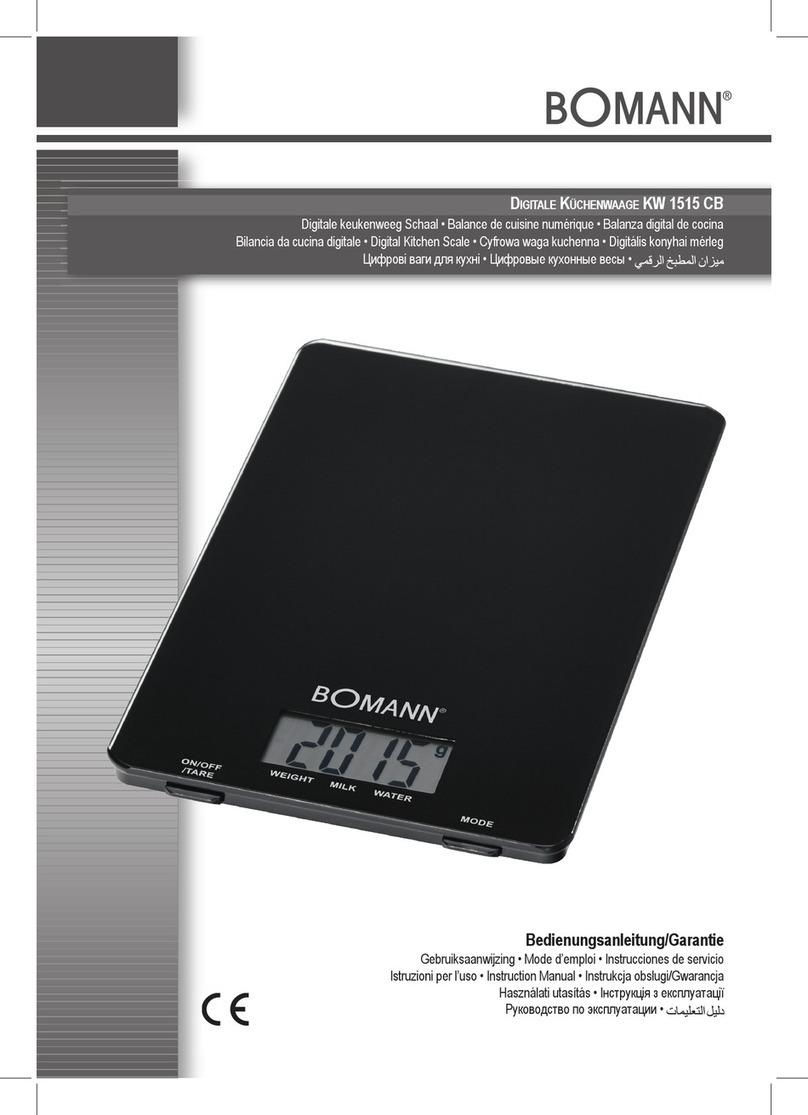 BOMANN KW 1515 CB User manual