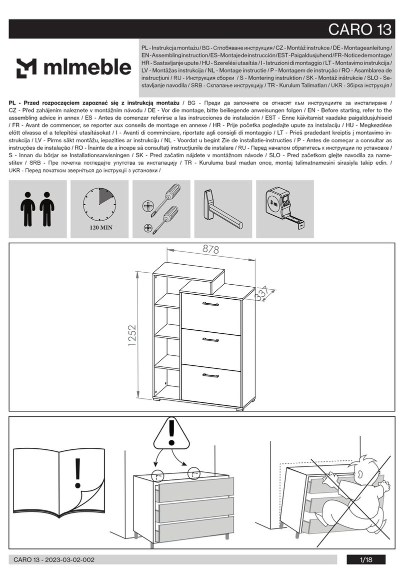 mlmeble CARO 13 User manual mlmeble CARO 13 User manual