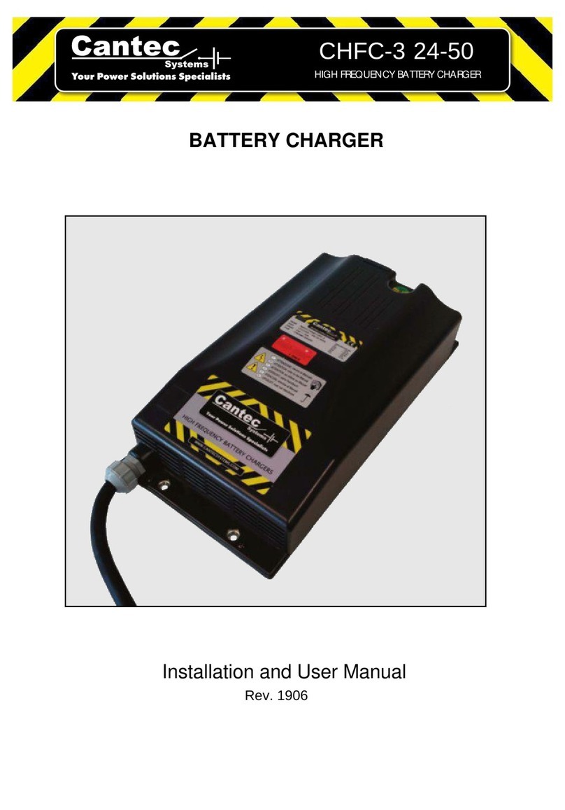 Cantec Systems CHFC-3 24-50 Installation and user manual
