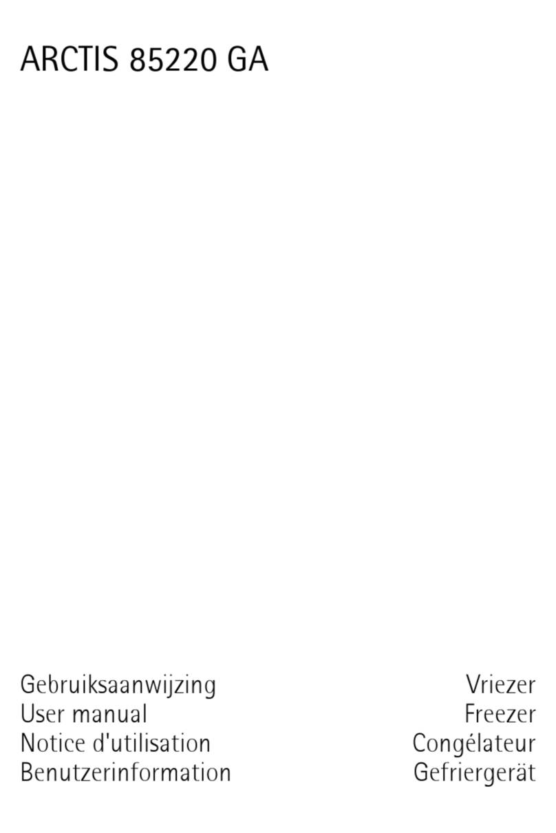 AEG ARCTIS 85220 GA user manual