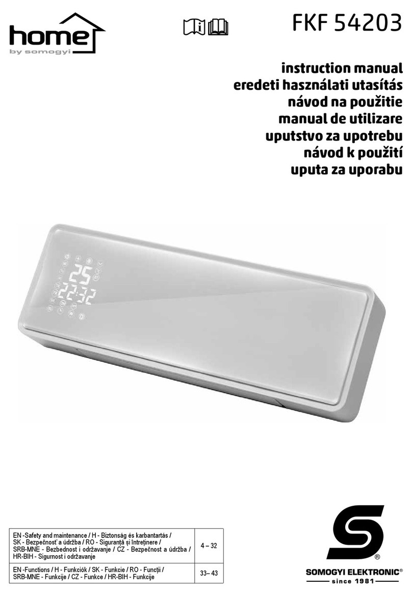 Somogyi home FKF 54203 instruction manual
