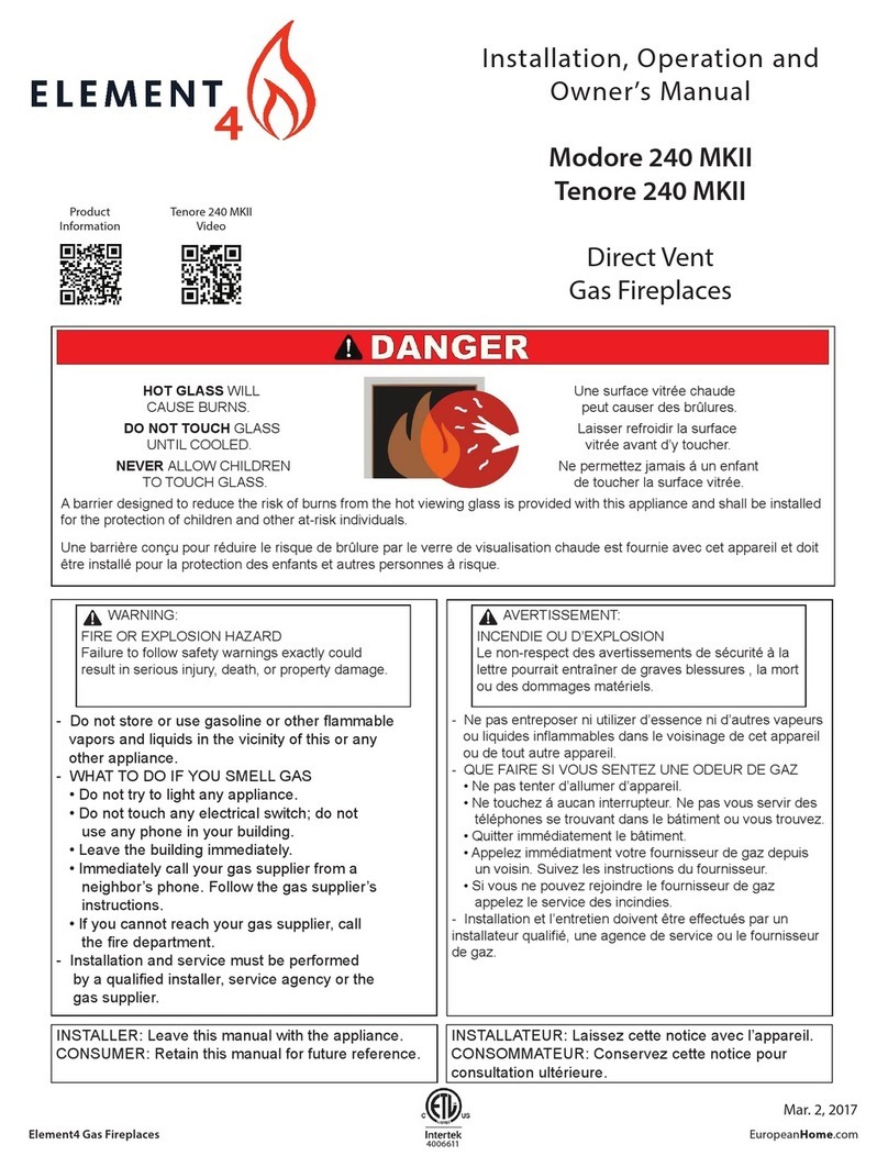 Element4 Tenore 240 MKII User manual