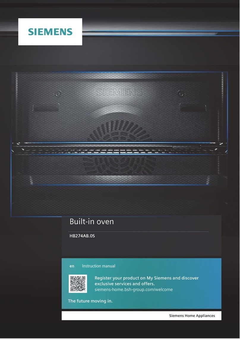 Siemens HB274AB 0S Series User manual