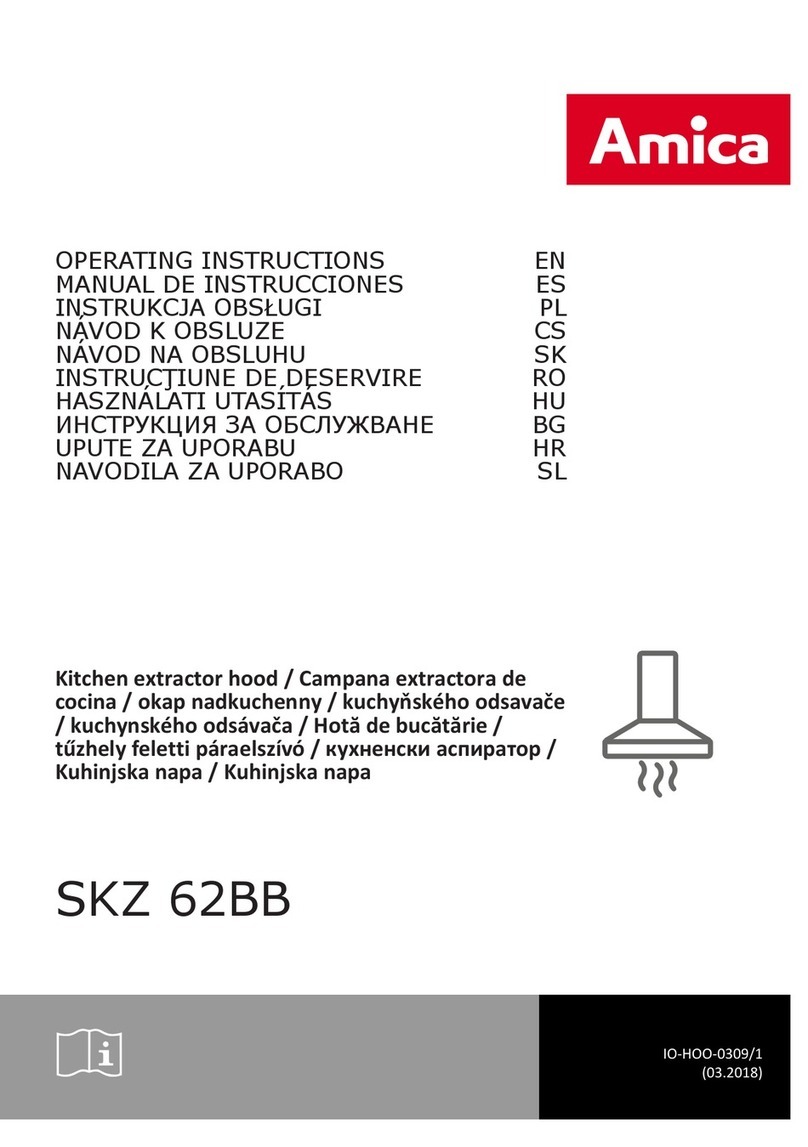 Amica SKZ 62BB User manual