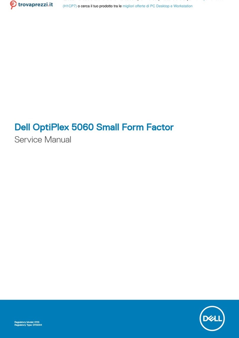 Dell OptiPlex 5060 Small Form Factor User manual