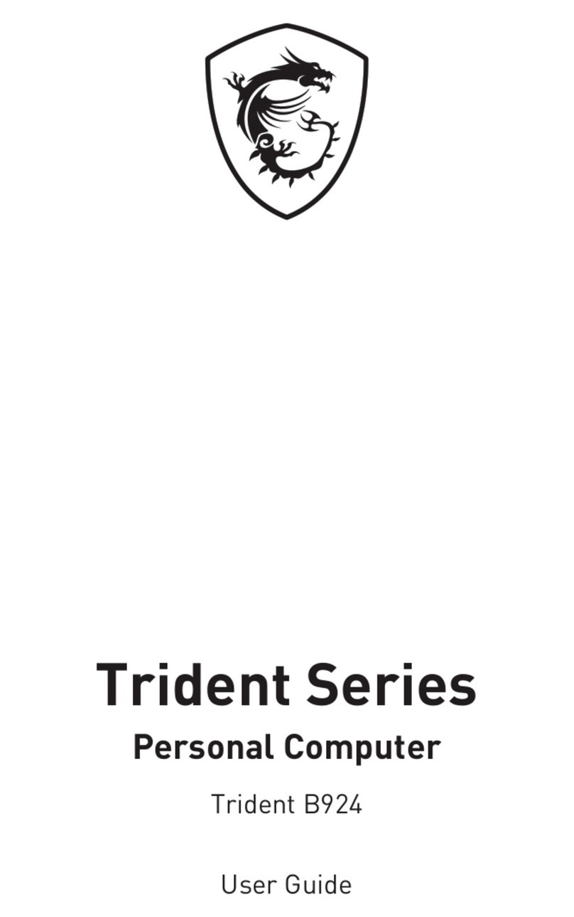 MSI Trident AS 12TD-234AT User manual