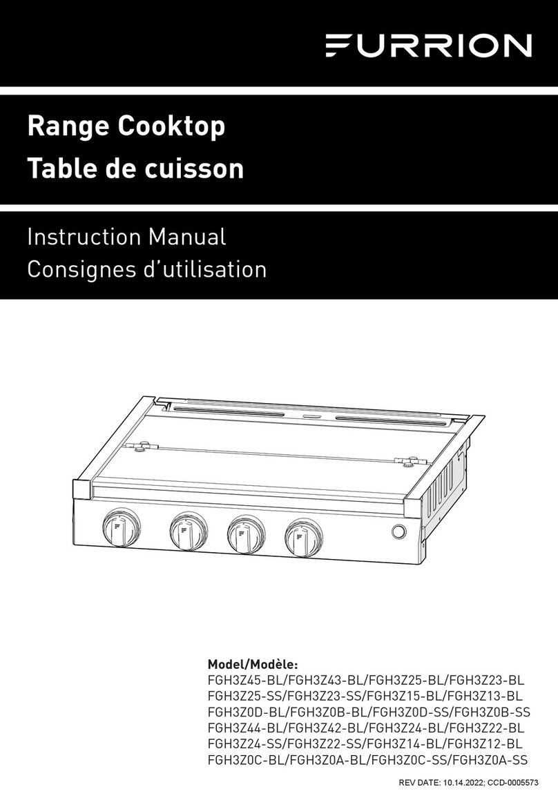 Furrion FGH3Z45-BL instruction manual
