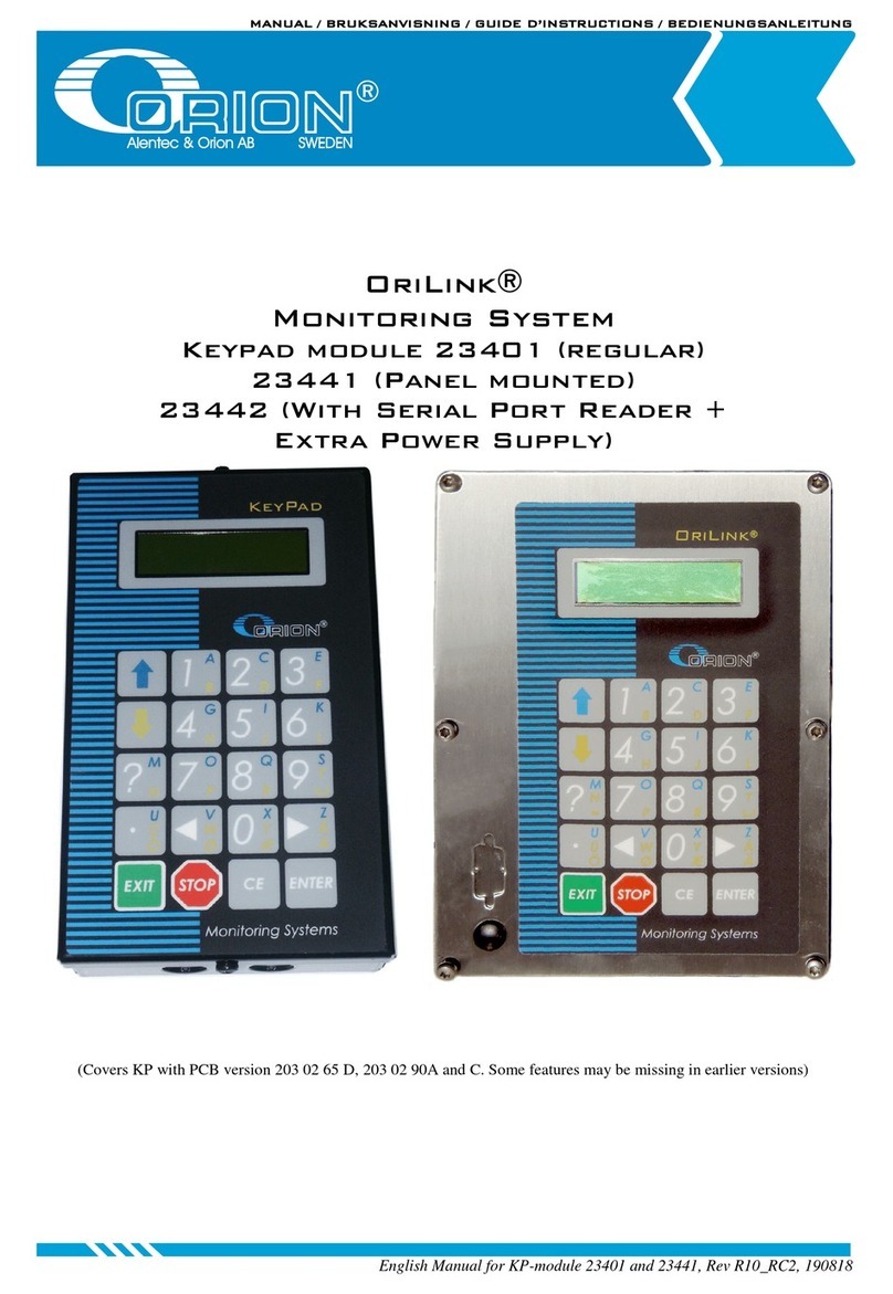 Orion OriLink 23441 User manual