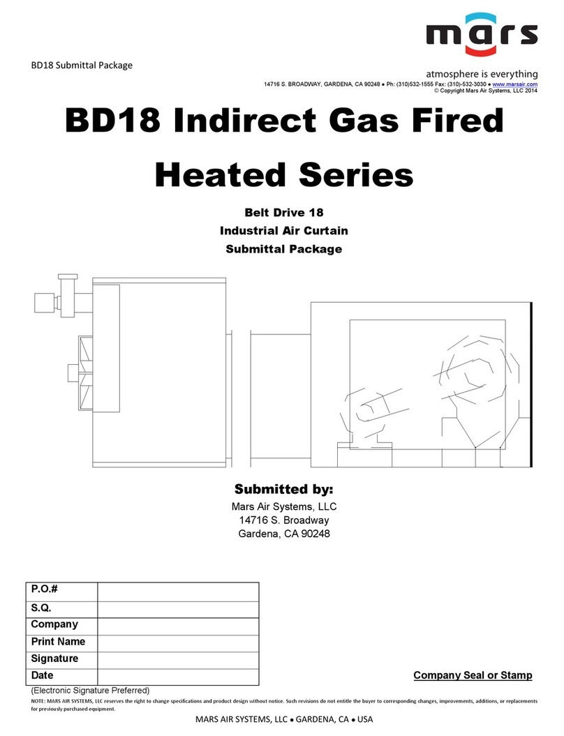 Mars BD18 Series User manual