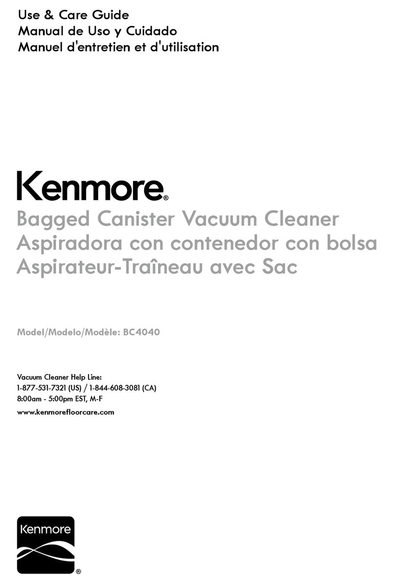 Kenmore BC4040 User manual