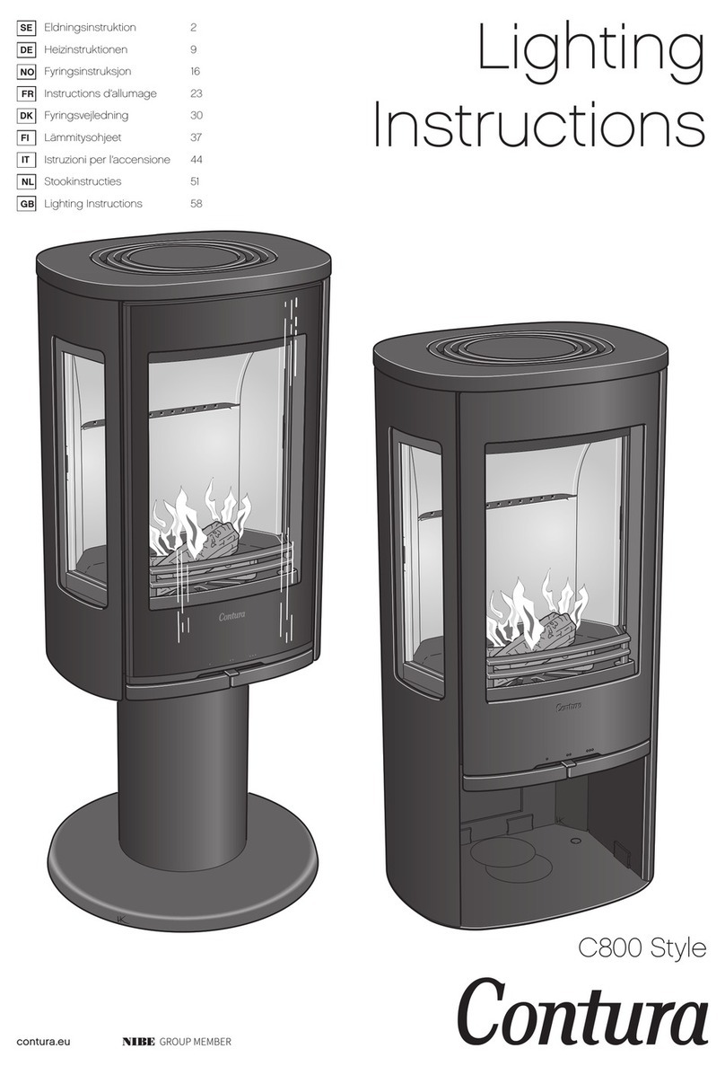 Nibe Contura C800 Style User manual