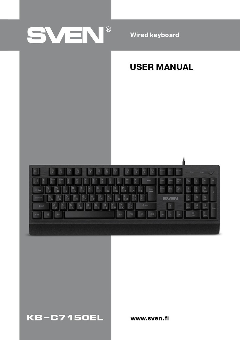 Sven KB-C7150EL user manual