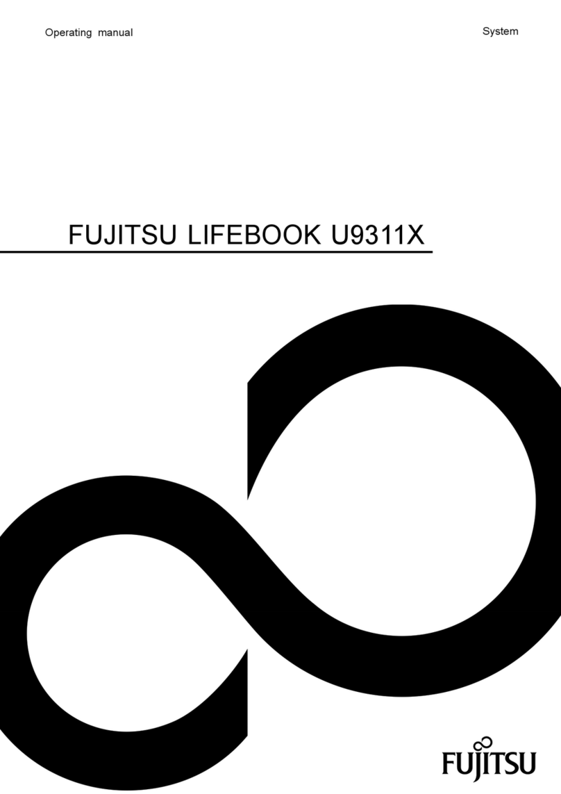 Fujitsu LIFEBOOK U9311X User manual