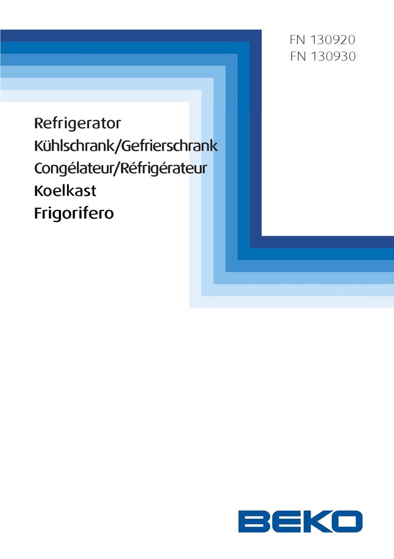 Beko FN 130920 manual