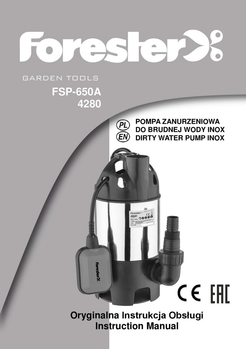 Forester FSP-650A instruction manual Forester FSP-650A instruction manual